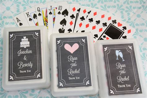Playing Cards Wedding Favors .